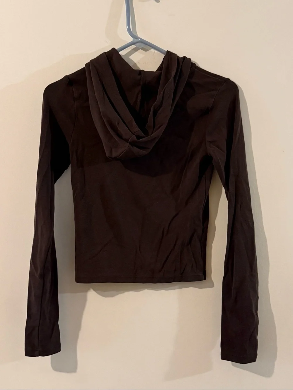 wild fable Long-Sleeve Hooded Top in Dark Brown - Picture 4 of 4